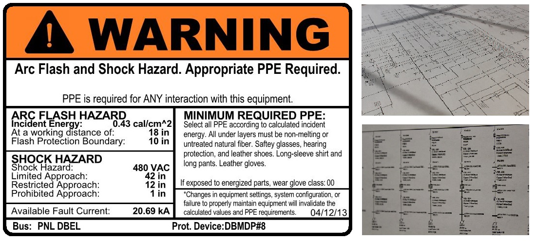 Arc Flash Label3 - Arc Flash Hazard Analysis - Basis Consulting Engineers